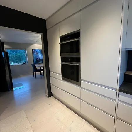 וילה Modern Detached House By The Mountains & Sea ברגן